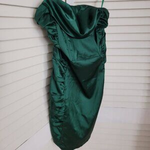 Sage + Paige Forest Green Mini Dress - Size Small
